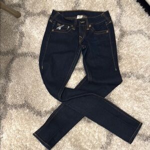 Women's Dark Blue Jeans